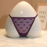 And Korean Transparent Lace Thong Women Feel Scarless Solid Color Dots To See The Hot High-Sladen