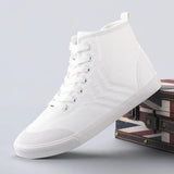Women's High-Bang Canvas Women's Shoes Plas Casual Cloth Shoes High-Top 2025 New Trend Of Wholesale Cloth Panel