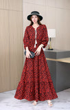 Zingj Printed Medium-Sleeved