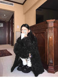 Urchin Toka Fur Coat Teddy Curly Wool Coat Warm Royal Sister