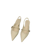 Zingj Shoes 2023 New Spring And Summer Pointed Temperament Small Single Shoes-Outfit