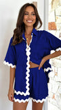 Zingj Spring 2024 New Women's Simple Fashion Short Shirt Casual
