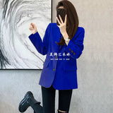 Zingj Spring And Autumn New Small Suit Jacket Female Hot Style Temperament Leisure Slim Show Thin Students Small Suit