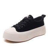 Retro Thick-Slate Shoes Women Autumn And Winter New Round Head Fashion Casual Single Shoes