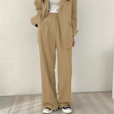 Zingj Suit Jacket Female 2024 New Spring And Autumn Korean Version Chic Small Suit Suit Lady Design Sense