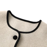 Fragrant Coat Small Casual Loose Top Winter 2025 New Popular Long-Sleeved