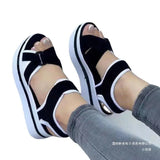 Thick-Bottomed Fish-Mouthed Sandals Women's Sports Wind-Dew With Slope And Beach Cool