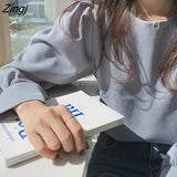 Sleeve Blouses Shirt Women Autumn Solid All-match Elegant Female Pullover Tops Chic Ulzzang Fashion Outwear Shirt