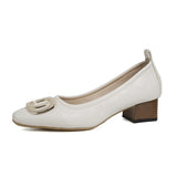 Temperament French Way Spring And Autumn New Professional Work Shoes Temperament Fairy Casual Single Shoes Women's