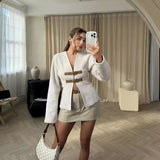 Women's ZA Autumn And Winter New Triptling With Soft