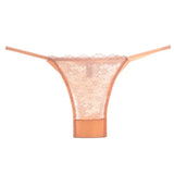 Trousers Female Lace Sexy No-Width Perspective Seduction Cotton Crotch Hollow Comfortable Lady Solid Color Low-Waisted