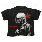 Printing Of Men's T-Shirt Blutosatire Billdog Cotton Oversized