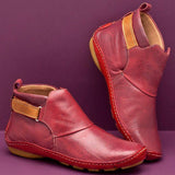 Large-Size Women's Boots 2025 Autumn And Winter Short-Clinity Velo Sticker Women's Boots Low And Martin