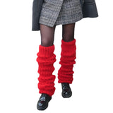 Zingj Hair Long Pile Socks Female Fashion Casual Y2K Knit Pile Socks Cover