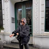 Autumn And Winter Men And Women With The Same Loose Zip Cotton Flying Jacket Women Ins Small Fragrant Style Baseball