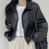 Vintage Big Pocket Oversized Zip Up JacketOutfit