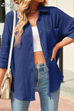 Spring Green Button Up Shirts Women Cotton Long Sleeve Blouses Korean Office Lady Blouse Summer Basic White Blue Tops