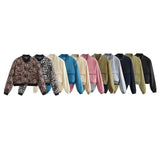 Women's New Large Pocket Bomber Jacket In