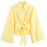 Women's Clothing Explosion Fashion Casual Collar Gold Buckle Dress Silk