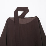 New Rivet Decorative Scarf Fashion Cloak Top