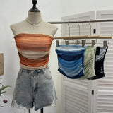 Shooting Running Volume With Chest Pad Holiday Brat Folding Outer Vest Wrapping Sleeveless Top
