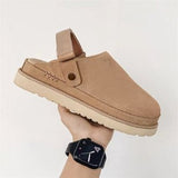 Bottom Bun Head Tied Boken Shoes Large Spring And Autumn New Cowhide Leisure Bag
