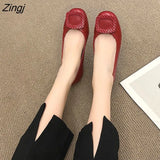 Ladies Loafers Fashion High Quality Ladies Flat Pointed Toe High Heels Party Dresses Ladies Shoes Summer High