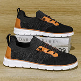 Men's Summer Comfortable Breathable Casual Shoes Large Soft Elastic Net Shoes Sneakers Lightweight Business Men's