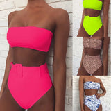 Zingj Chu Double Hot Style Bikini Hot Selling Bikini Hot Style Swimsuit High Waist Print
