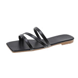 Female Flat Bottom Outside The New 2025 Summer Fairy Wind With Slippers Casual Beach