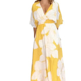 Spot Dress Women's Print Dress Open Back Print Beach