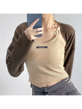 T Shirt Camis Two-piece Set Women 2023 Casual Vintage Fashion Y2k T-shirt Streetwear Female Korean Loose Sexy Slim Tee