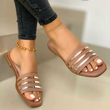 2025 Summer Comfortable Flat-Bottomed Slippers 35-43Wish Burst Cold