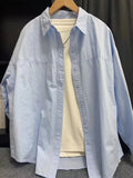Pink Folded Long-Sleeved Shirt Coat Women's Spring Thin Loose BF Lazy Wind Long Casual