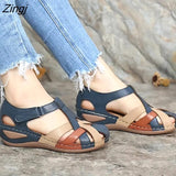 Women Sandals Waterproo Sli On Round Female Slippers Casual Comfortable Outdoor Fashion Sunmmer Plus Size Shoes