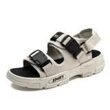 Summer New Beach Shoes Light And Breathable Comfortable Trend Sandals Men Wear Cold Slippers Outside The Thick