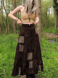 crop cami top made of crochet