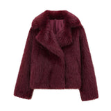 Women's INS Explosion Artificial Fur Effect