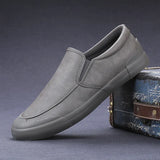 Walk Men's Shoes Cotton Shoes Men's Casual Leather Shoes Korean Trend Low-Top Shoes Autumn And Winter Shoes 9101