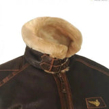 And Winter Brown Collar Zipper Zip Bag Zipper Combined Body Size Youth Leisure Coat