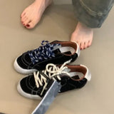 New Fashion Old Style Laceded Moral Shoes Women Retro Star Small Dirty Shoes College Style Sports