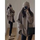 And Winter Women's New Top Temperament Long-Sleeved Knitted Shirt 2025 Autumn Women's New Fashion Sweater Bottom