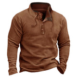 Version Of 2025 Men's Casual Coat Autumn And Winter Grip Velvet Knitwear Station Head-On Zipper