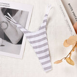 Cotton Double Fine With Sexy Thong Lady English Letter Logo Thong Love T Trousers Women Cotton