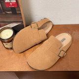 Women's Birken Shoes Lefor Shoes Single Shoes Soft Soles Small Shoes Autumn Winter Sen Line Retro Women's
