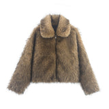 Women's Clothing Explosion Fashion Casual Fur Jacket
