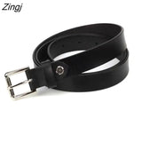 Sale Belts Women Chic Vintage All-match Basic Pu-Leather Fajas Korean Fashion Street Style Harajuku Teens Adjustable