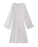 Women's Explosive Lace Embroidered Long-Sleeved