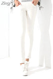 Women's Trousers Winter 2023 New Winter Pants Women White Color High Waist Duck Down Pants For Women Female Thick