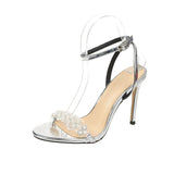 Fine Heel Shoes 2025 New Summer Sister Fried Street With Skirts With Toes With Sandals Female Thin